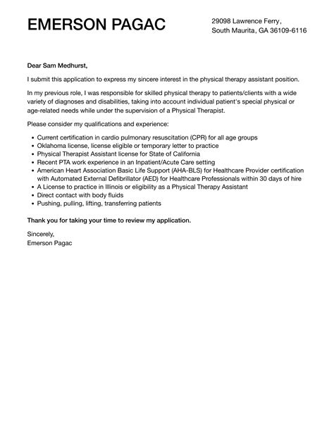 Physical Therapist Cover Letter Examples from tse1.mm.bing.net