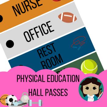 Physical Education Printable Passes