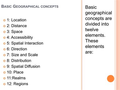 Physical Geography Basic Concepts