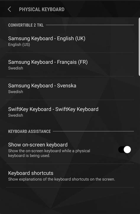 Physical Keyboard Not Connected Android