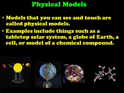 physical model meaning in science examples