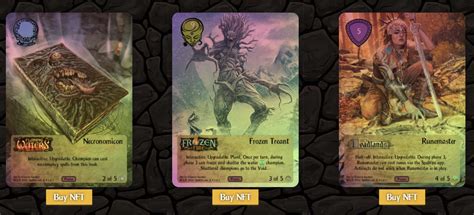 physical nft spellfire cards