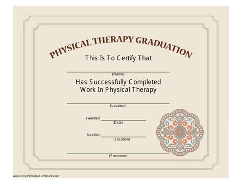 Physical Therapy Certificate Program