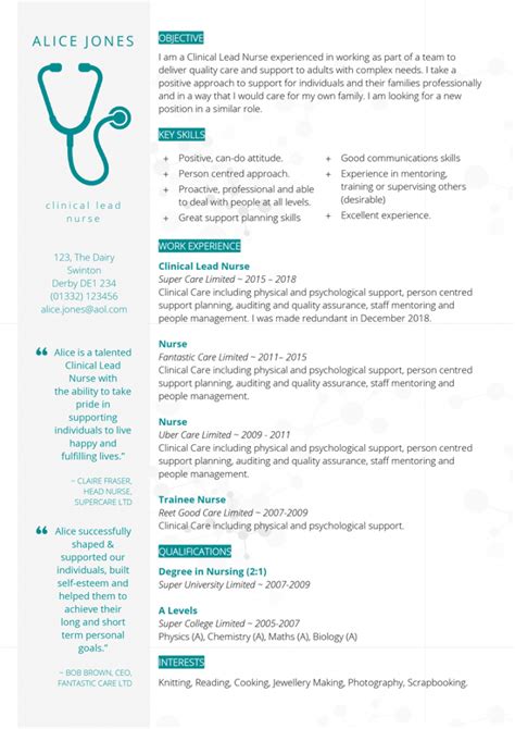 physician resume template word