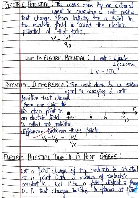 physics class 12 study notes
