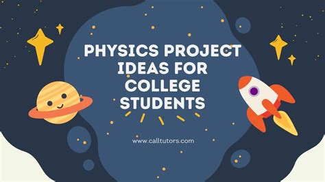 physics project topics for degree students