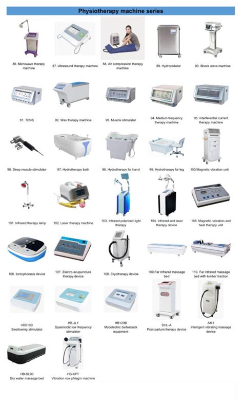 Physiotherapy Equipment List Pdf