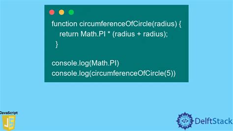Pi Circle Javascript