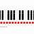 piano key chart printable