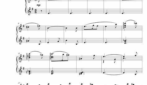 Piano Sheet Music Hedwig's Theme