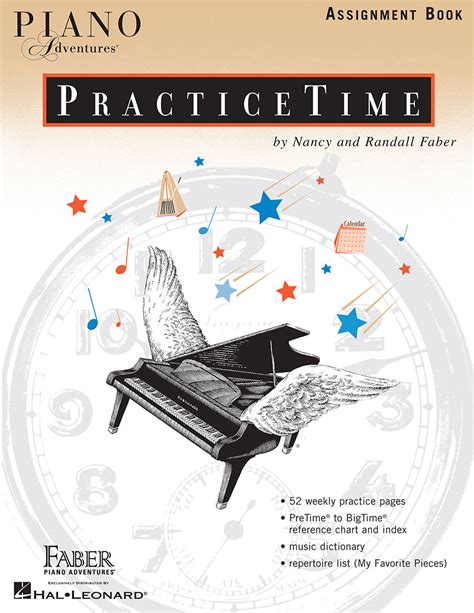 Piano Adventures Practice Time Assignment Book