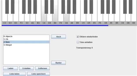 Piano Keyboard Java Code