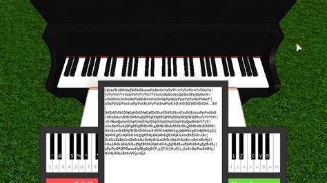 piano sheets roblox