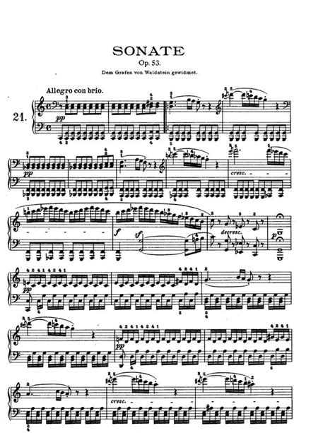 piano sonata no. 21 beethoven wikipedia