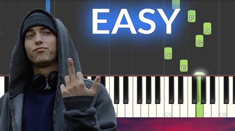 piano tutorial lose yourself eminem