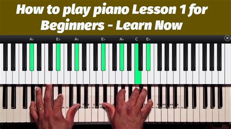 Piano Tutorials For Beginners