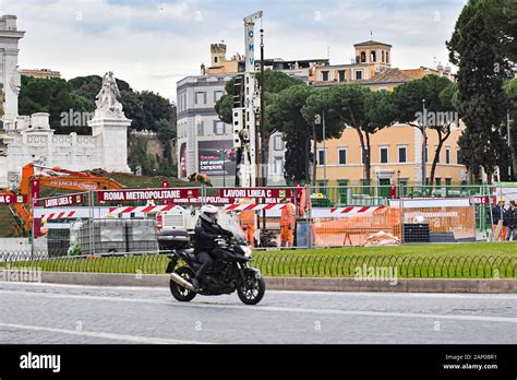 piazza venezia roma lavori