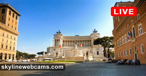 piazza venezia roma webcam live