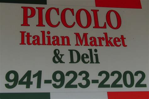 piccolo italian market & deli sarasota