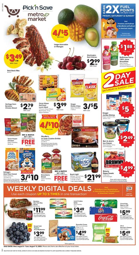 pick 'n save weekly ad