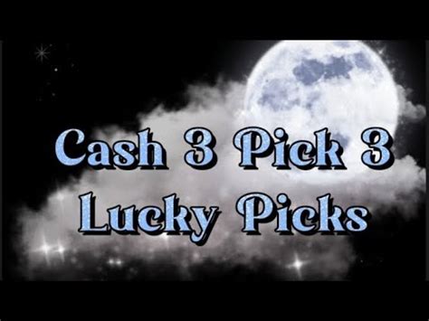 Pick 3 Quick Picks For Today