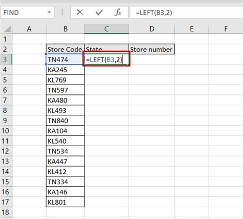 Pick Text in Excel
