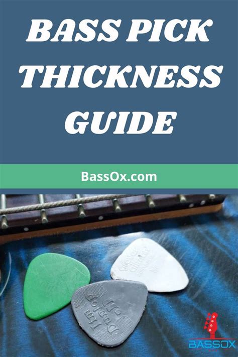 Pick Thickness For Bass