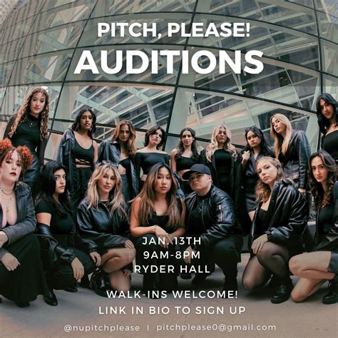 pick ups and auditions