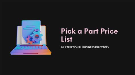 Lkq Pull A Part Price List