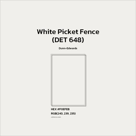 Picket Fence Code