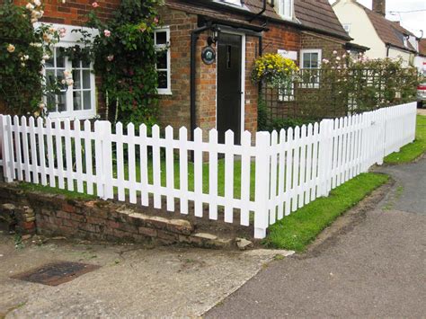 Picket Fence Panels White