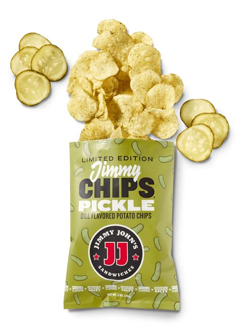 Pickle Chips In A Bag