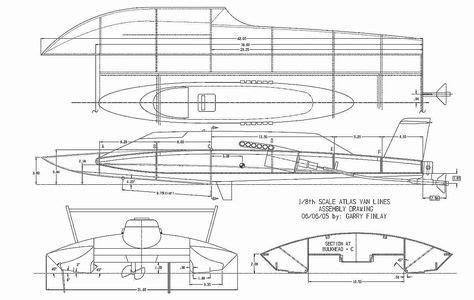 Pickle Fork Hydroplane Boat Plans