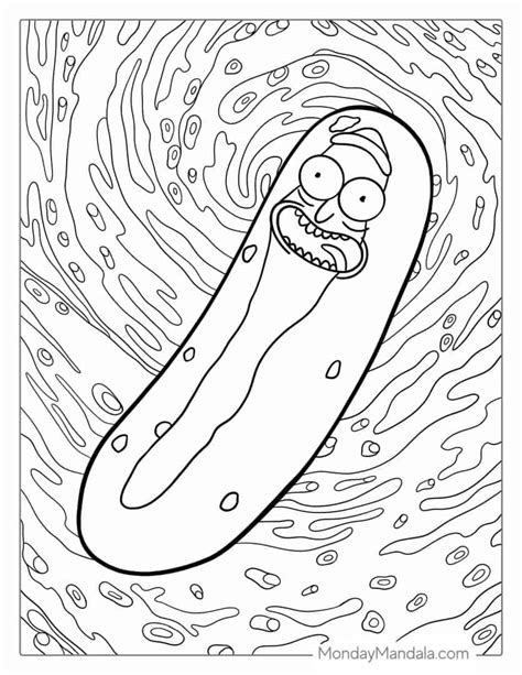 Pickle Rick Printable