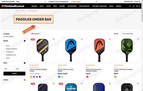 Save Money On Pickleball Gear At Pickleball Central With Coupon Codes