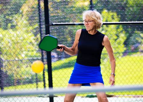 Pickleball Hitting Ball Low