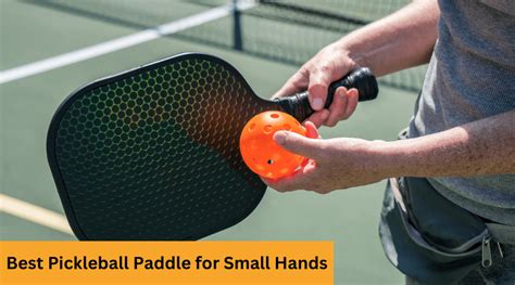 pickleball racket for small hands