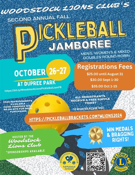 Pickleball Tournament Entry Fee