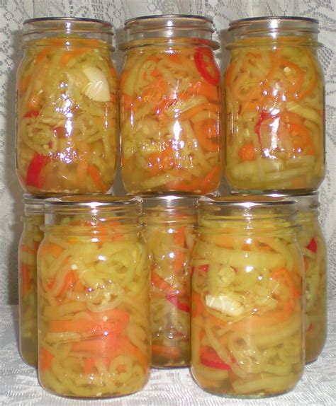 bonbons & biscotti Pickled Hot Wax Peppers or Jalapenos
