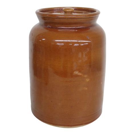 Pickling Pottery Jar