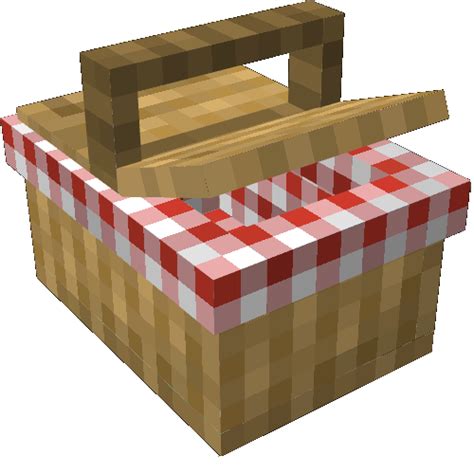 Picnic Basket Minecraft Head