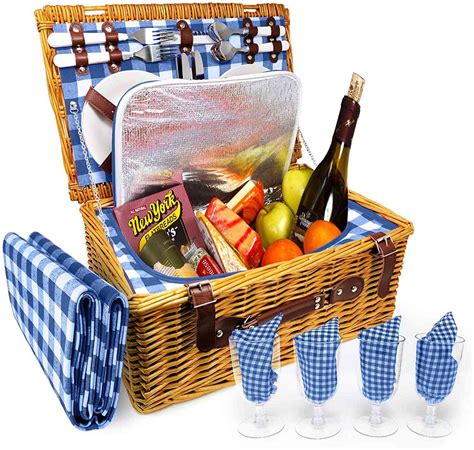 Picnic Basket Set Plastic