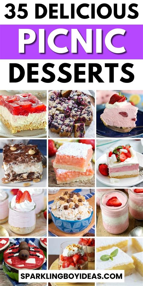 picnic deserts