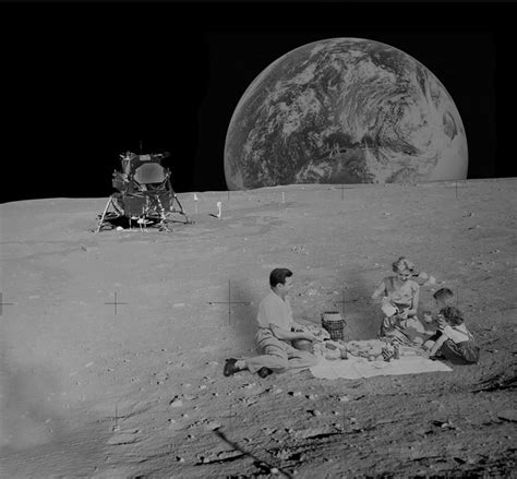 picnic on the moon