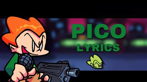 pico lyrics review
