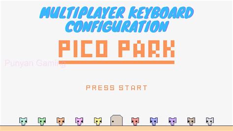 pico park keyboard controls