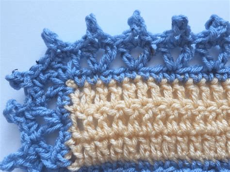 picot crochet edging