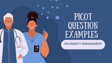 picot question on anxiety management