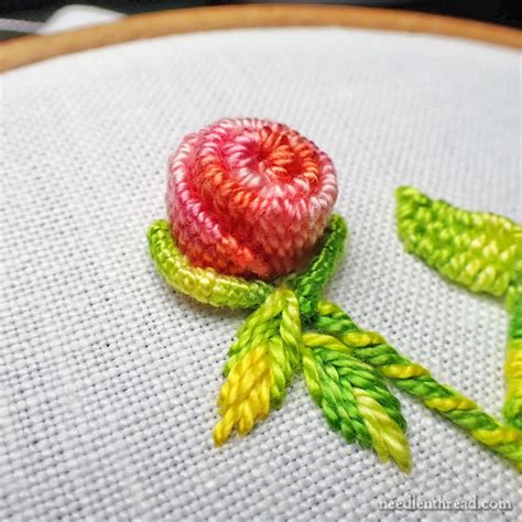 picot stitch embroidery