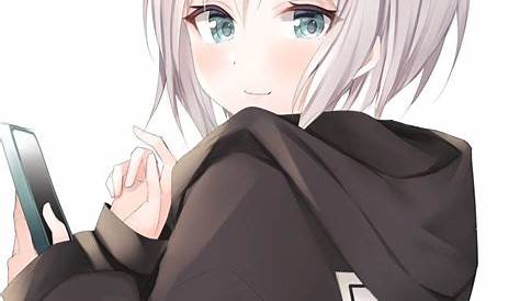 Cute anime girls wearing hoodie | Anime Amino